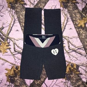 victoria secret yoga pants thick waist band